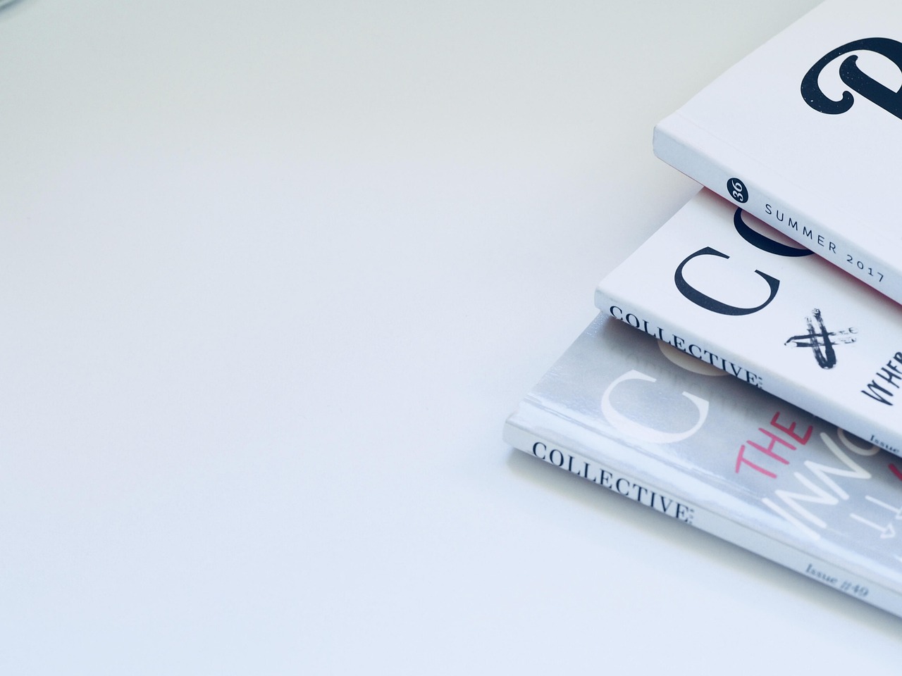stack books magazines